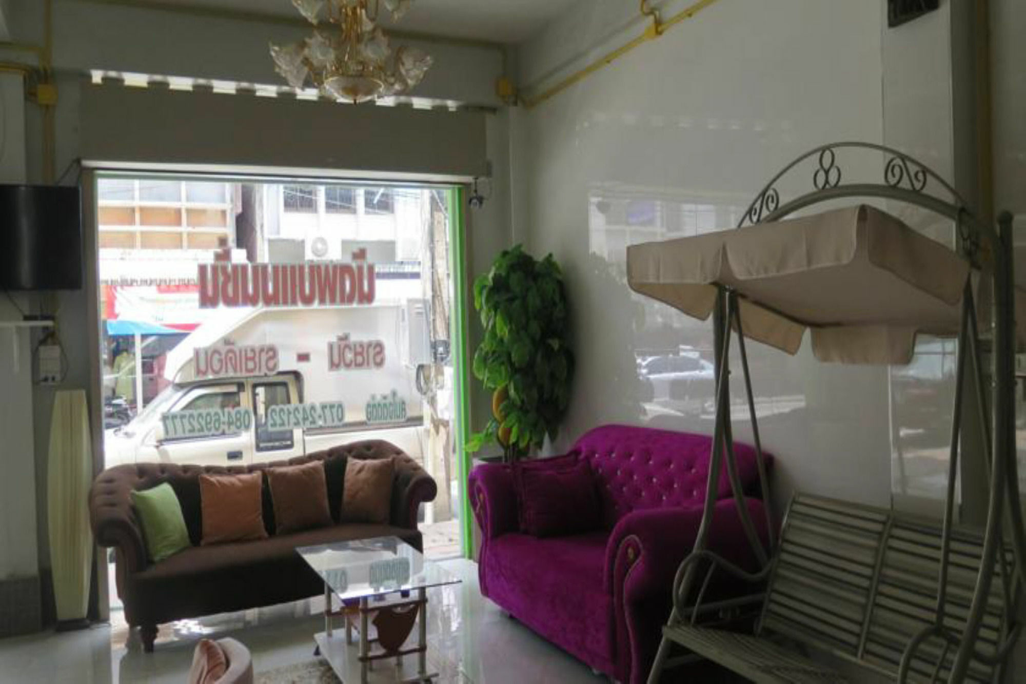 Nadpob Mansion Hotel Surat Thani Exterior foto
